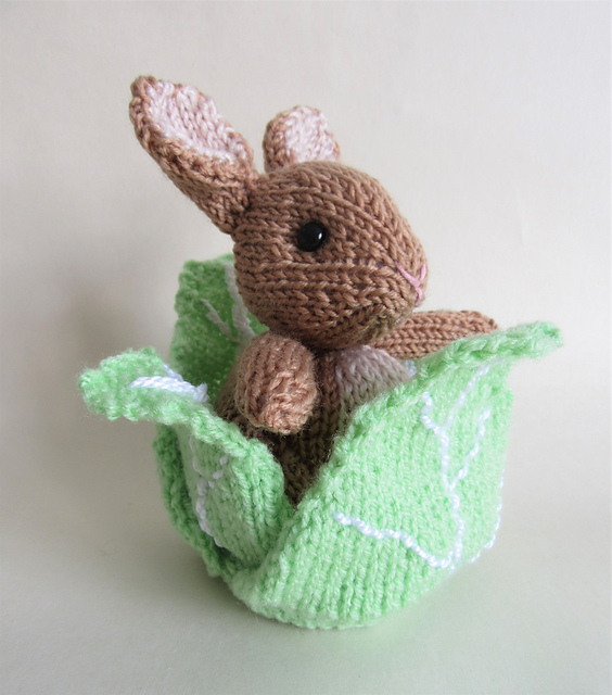 Ravelry: Rabbit in the Lettuce Chocolate Orange Cover pattern by Tom ...