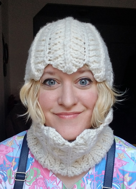 Hatched Egg Hat + Snood
