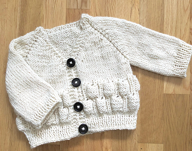 Strawberry Baby Cardigan