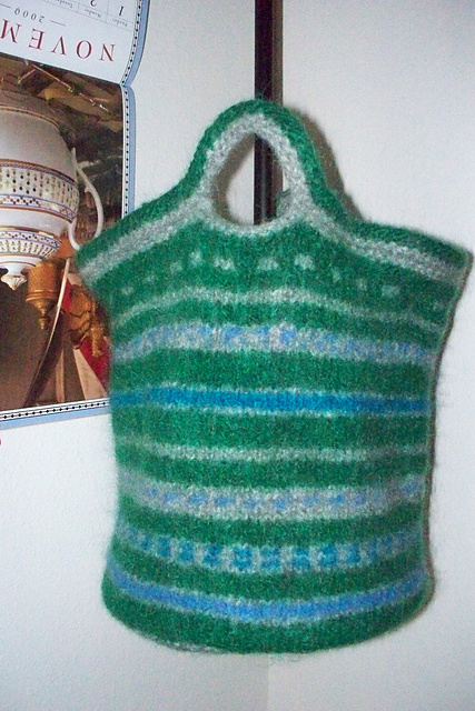 Portable Knitting Tote