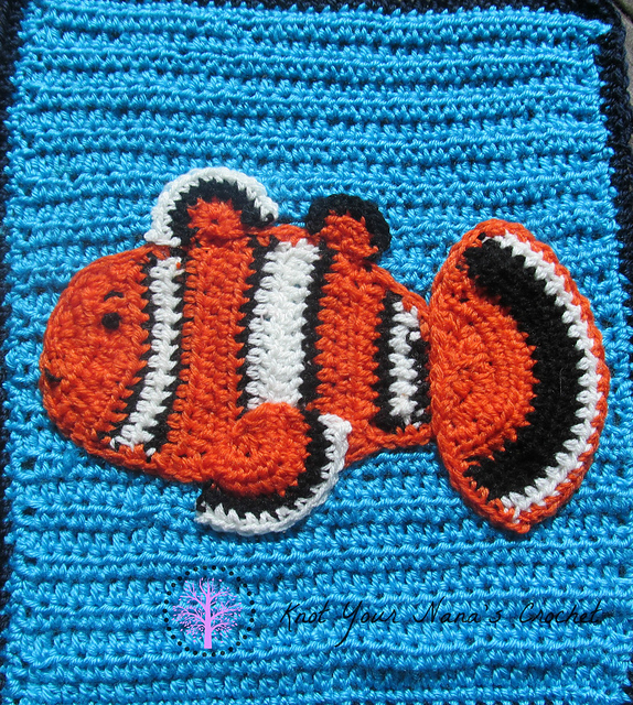 Clown Fish Applique