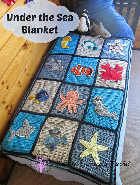 Under the Sea Blanket Base (No Appliques)