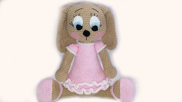 amigurumi dog lulu