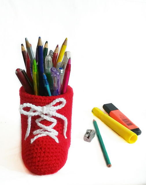 pencil holder shoe