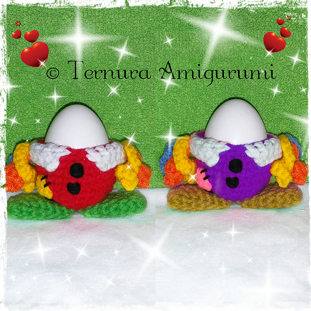 egg-cup clown