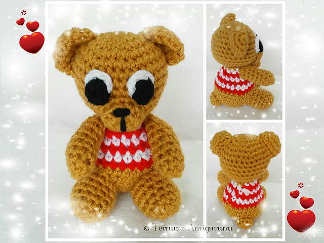 Teddy bear with a shirt