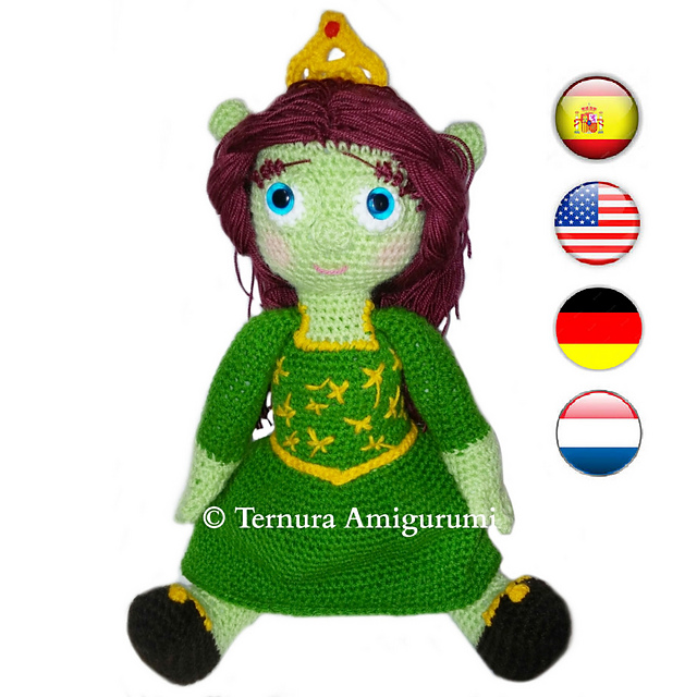 Doll Princess Fiona (shrek)