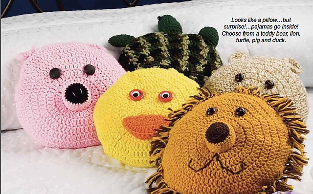 Critter PJ Bags