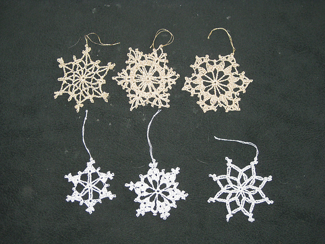 Snowflake Ornaments (6)