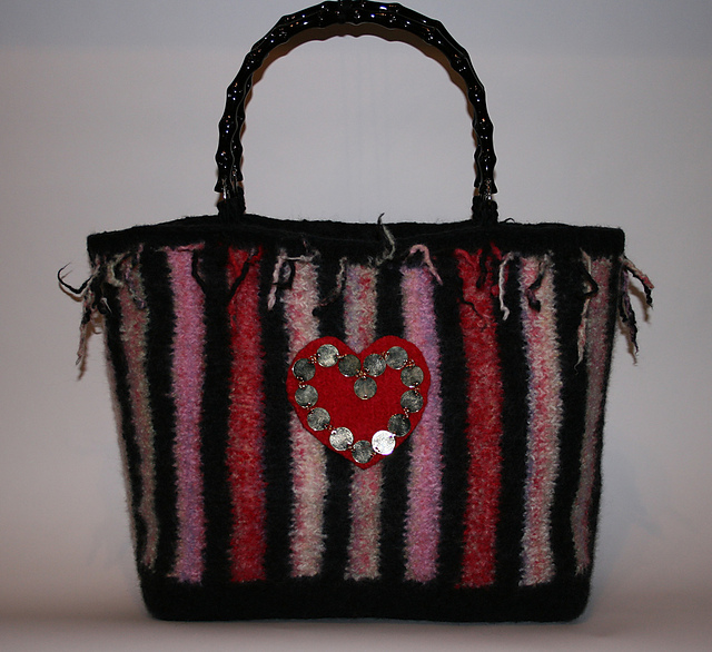 Wild Thing Felted Handbag
