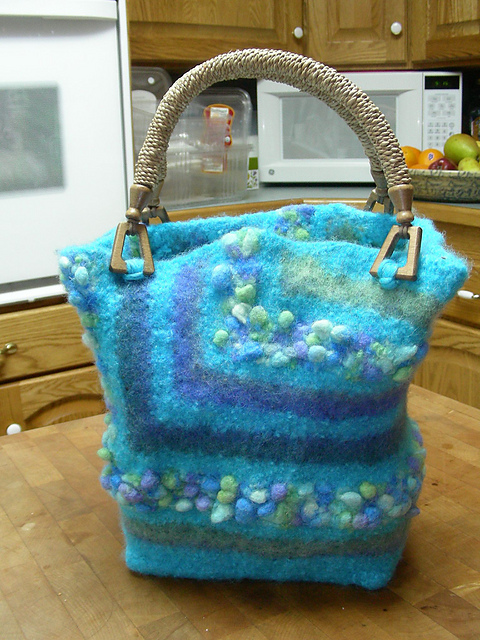 Under the Sea Felted Bag