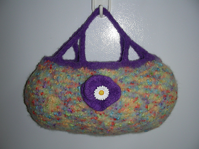 Musique and Fjord Felted Bag