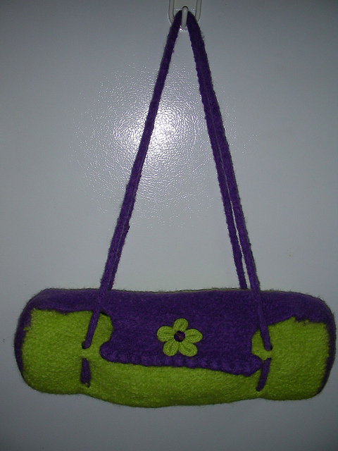 Fjord Felted Baguette Bag