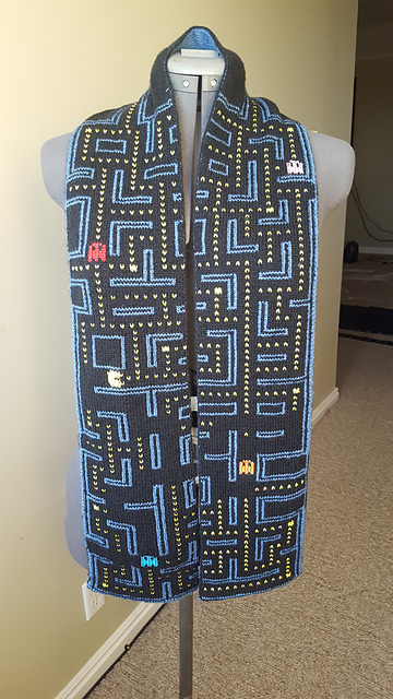 Power Pellet Pacman Scarf
