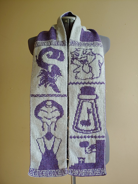 Yzma I bet you weren't expecting THIS scarf!