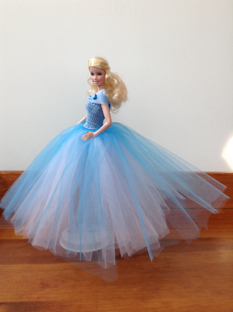 Cinderella's Blue Ball Gown