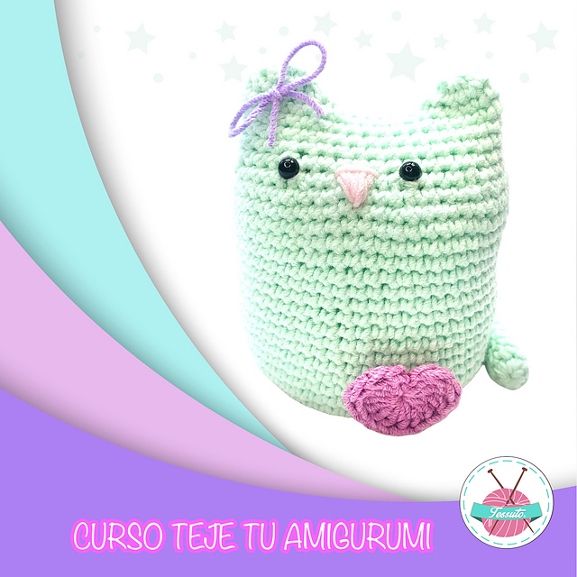 Curso Amigurumi Gatito Latte