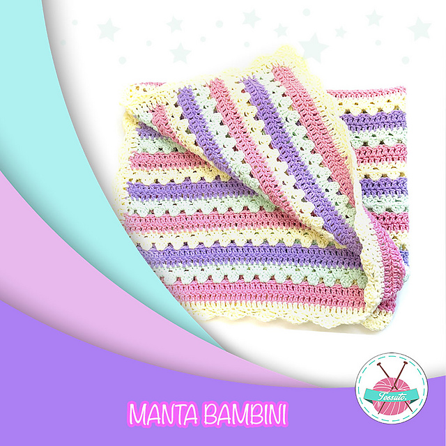 Manta tejida Bambini