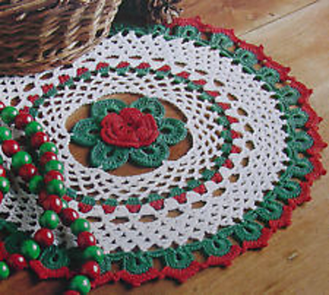Yuletide Doily