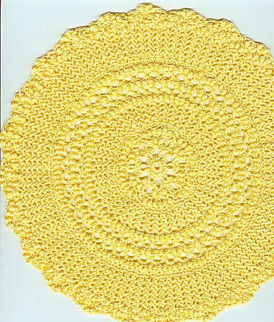 Bullion Lace Doily