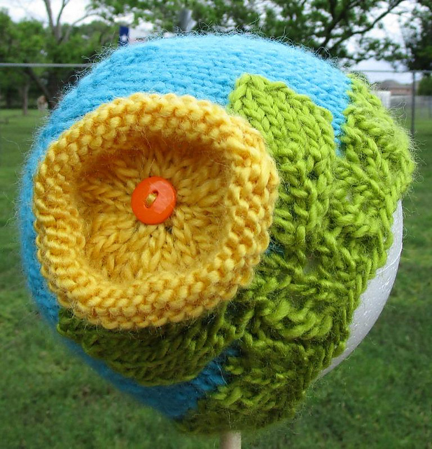 Ravelry Flower Mound Hat pattern by Texas Knit 'Em