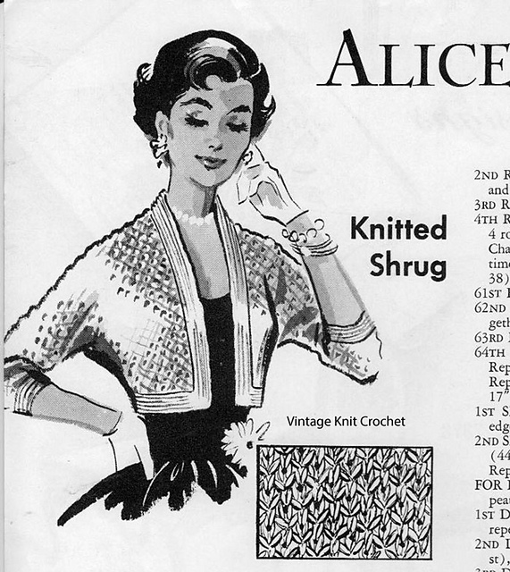 Knitted Shrug