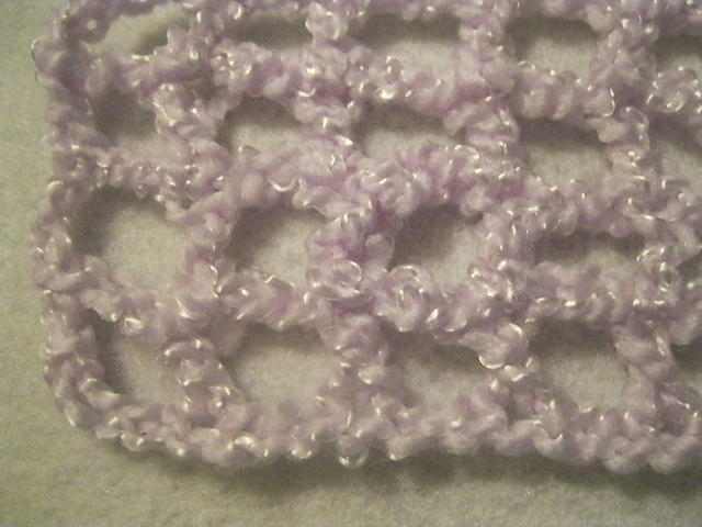 Net Stitch Bookmark