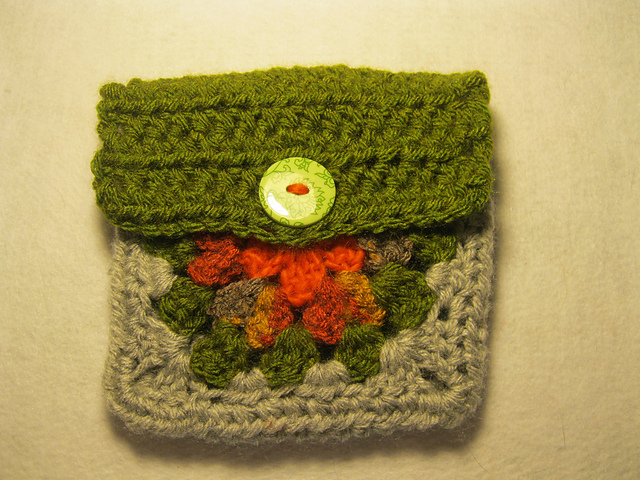 Granny Square Clutch