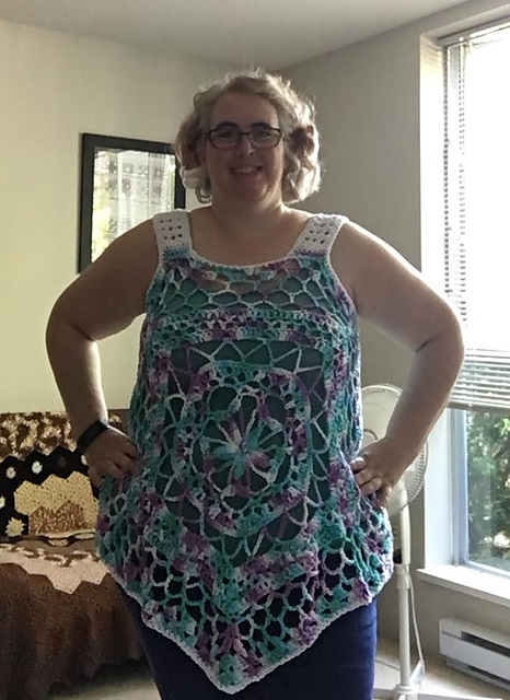 Flower Power Lace Tank