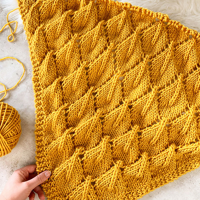 Golden October Shawl