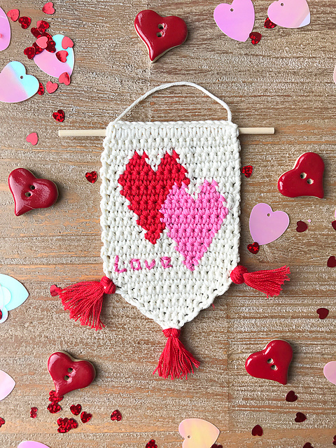 Love Heart Banner