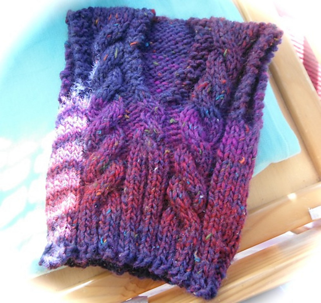 Cabled Snuggle Vest