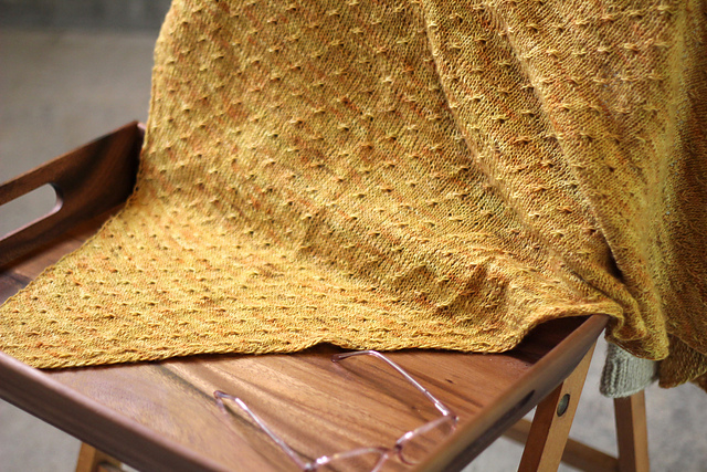 Honey Bees Shawl 2