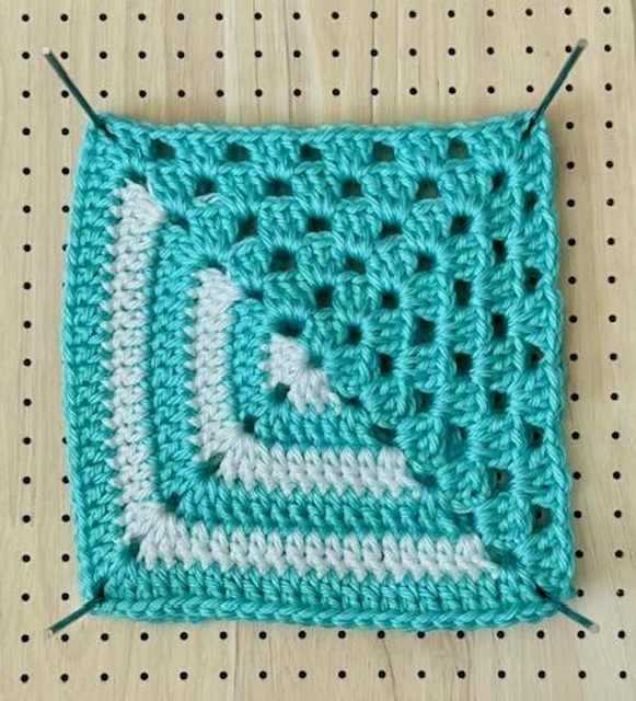 Half and Half Granny Square