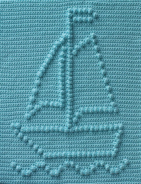 Sailboat Baby Blanket