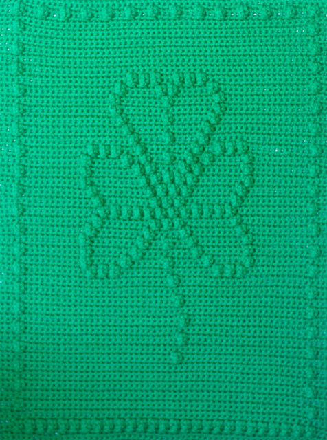 Shamrock Baby Blanket