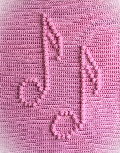 Musical Notes Baby Blanket