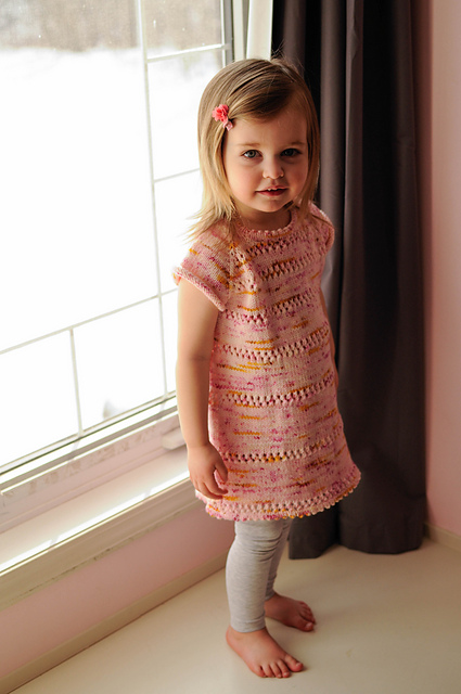 white christmas dresses Rosie's Baby Dress – Knit One, Crochet Too main image 0