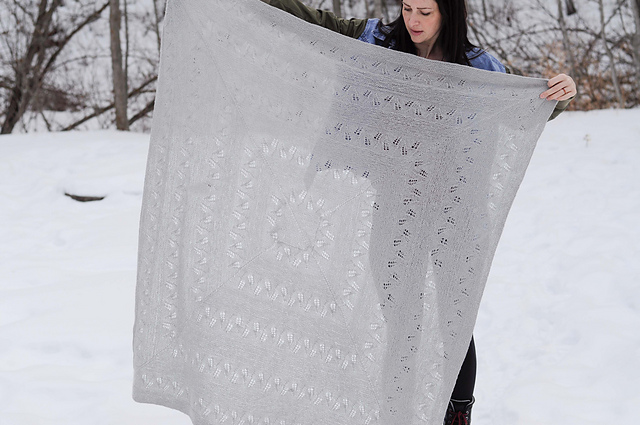 Seed Star Blanket and Hap