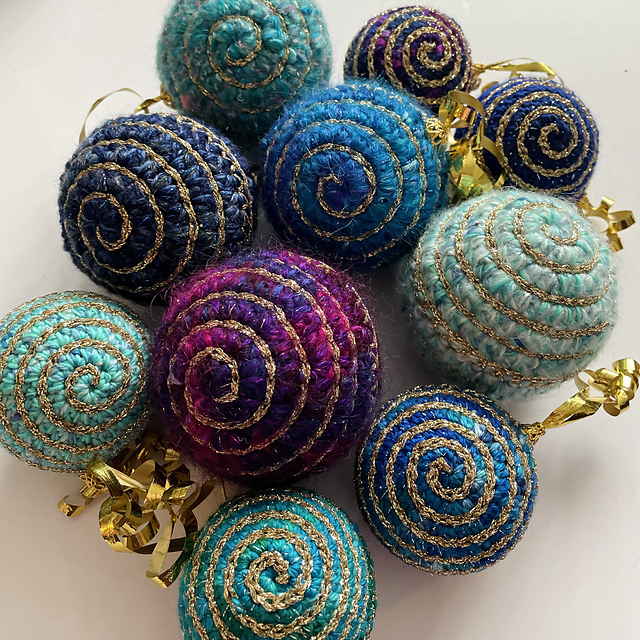 Celestial Spiral Bauble