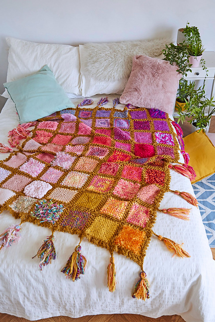 Stash busting blanket