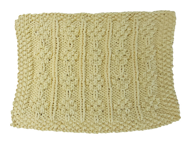 Moss Panels Dishcloth
