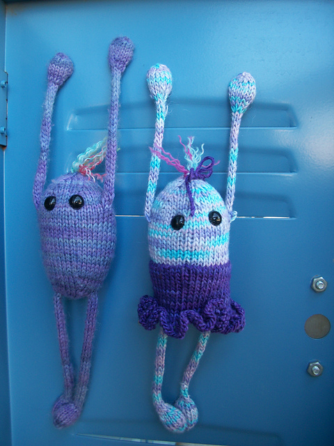 Mr. and Mrs. Bean the Locker Monsters