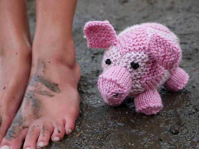 Mitered Square Pig