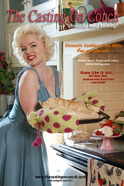 Domestic Goddess Oven Mitts