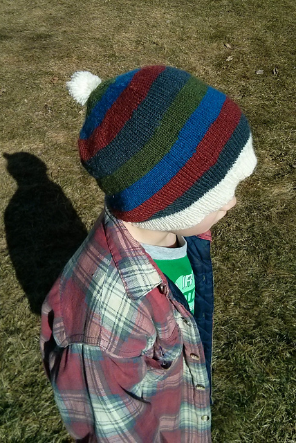 Striped Hipster Hat