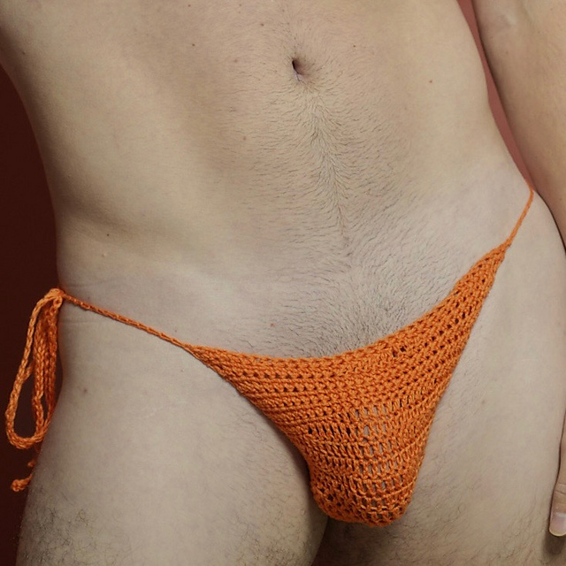 Fingering Weight Men's Thong