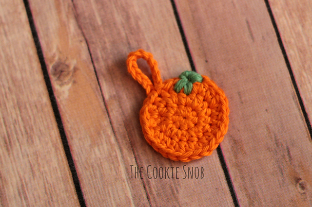 Christmas Orange Ornament