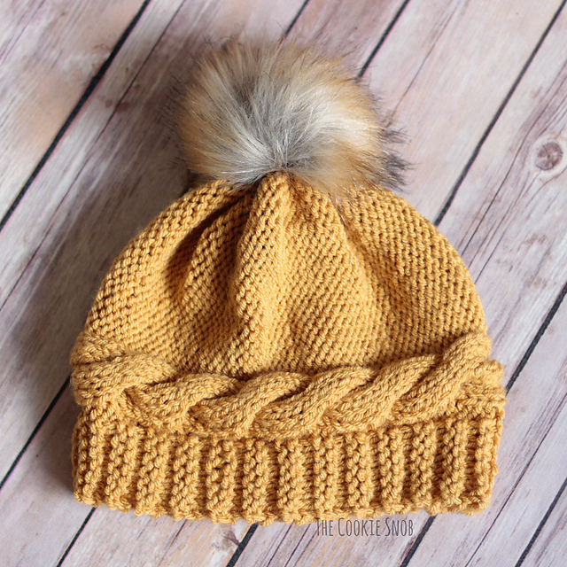 Re-Cabled Crown Beanie