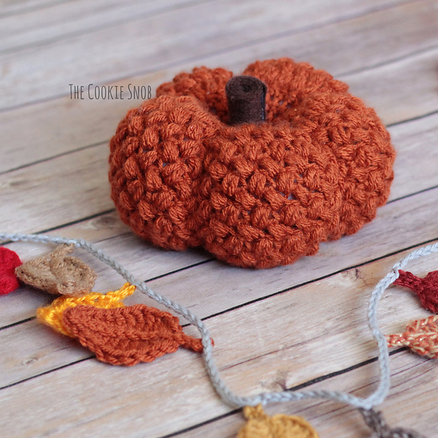 Bean Stitch Pumpkin